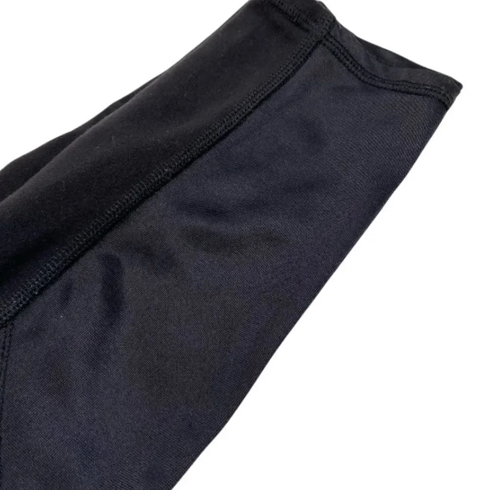Alo Brand Black Mixed Media High Waisted‎ Yoga Leggings Size Small